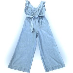 LOFT Flutter Cap Sleeve and Back Cutout Jumpsuit, Women’s Small, So Very Pretty!